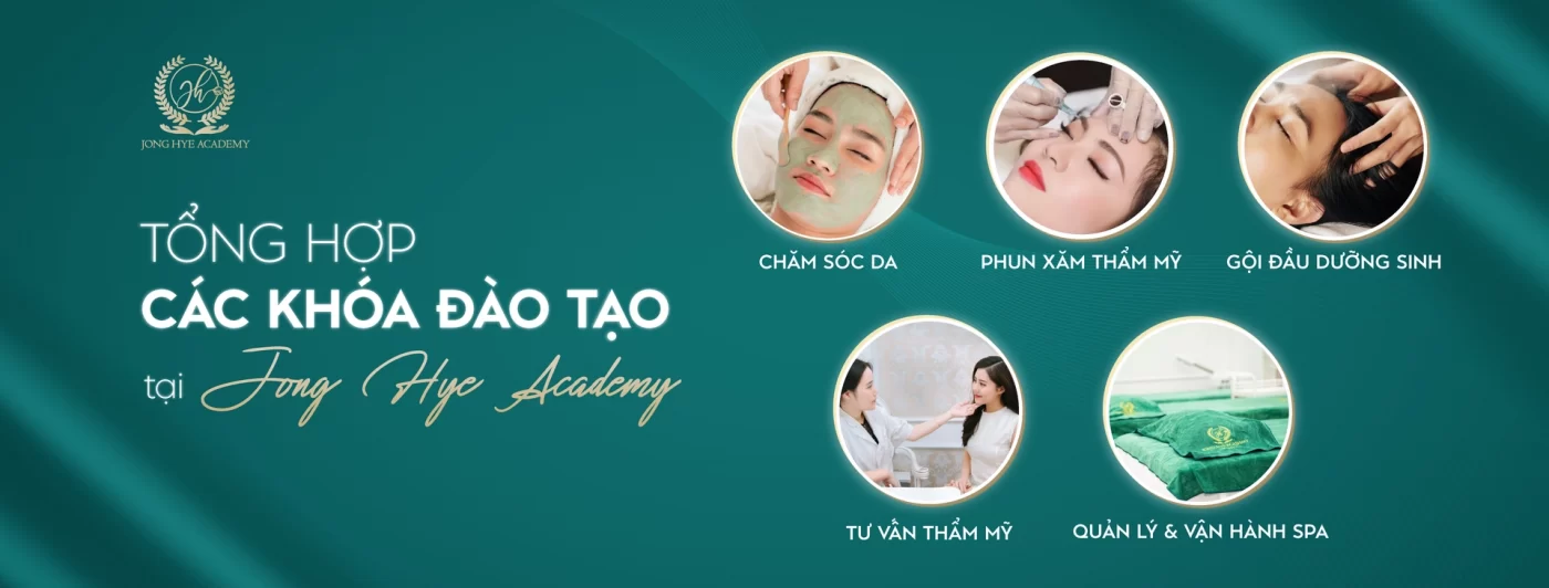 Các khóa đào tạo tại Jong Hye Academy