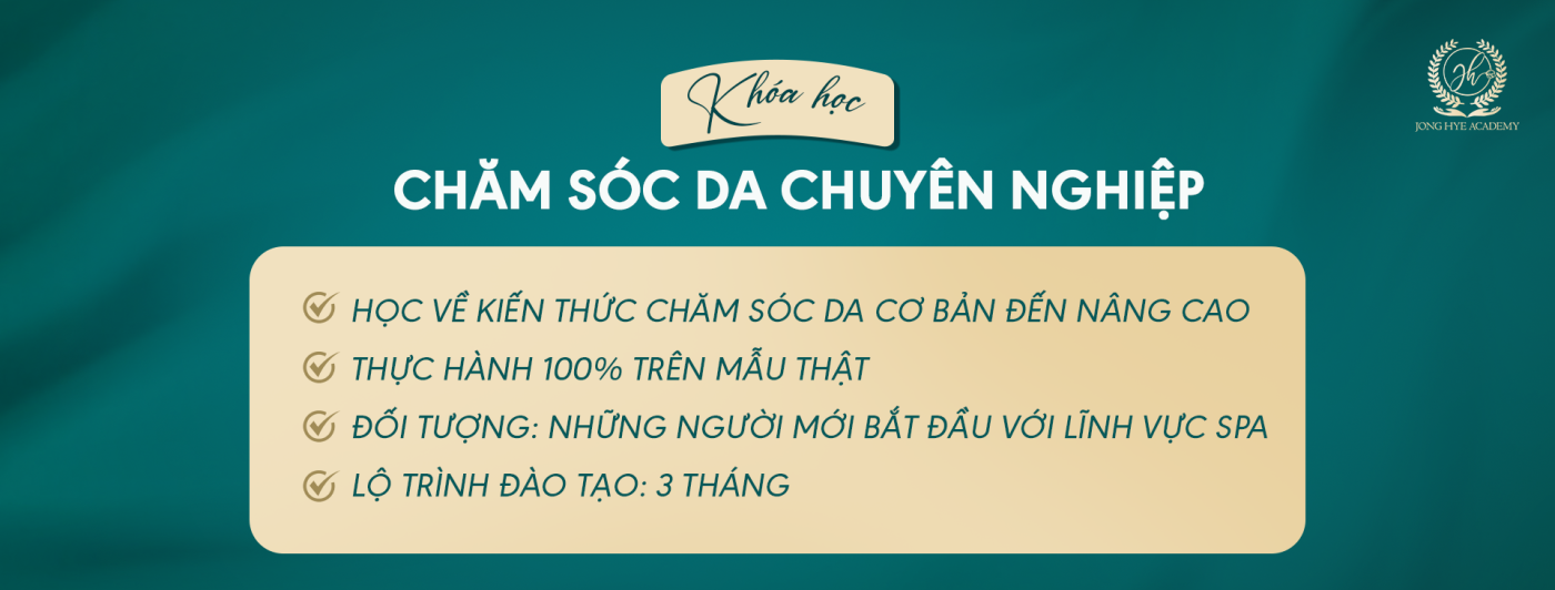 Khóa đào tạo chăm sóc da chuyên nghiệp